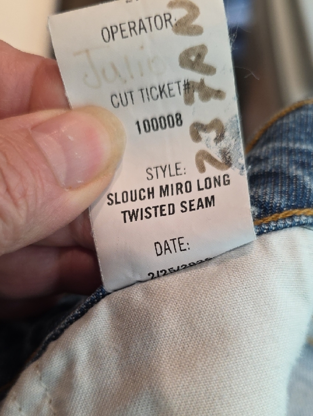 NWOT $268 CITIZENS OF HUMANITY MIRO RELAXED JEANS IN MED BLUE #2 SIZE W27 - Picture 12 of 12
